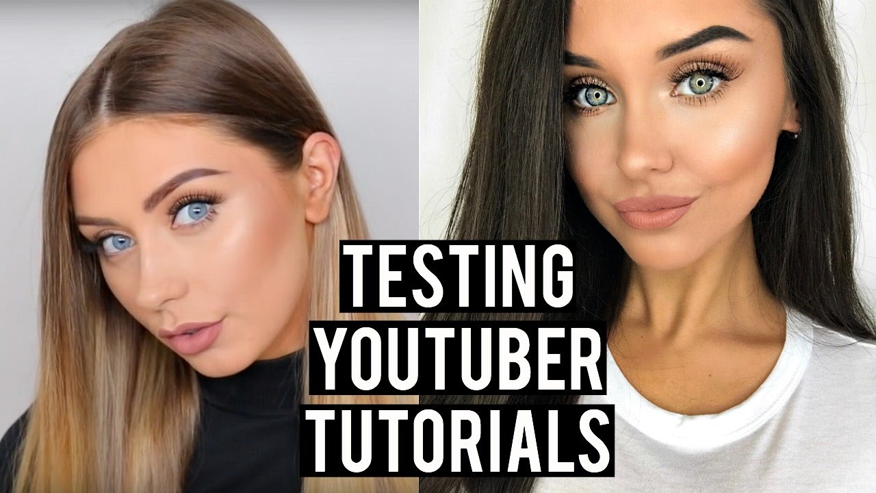 TESTING YOUTUBER MAKEUP TUTORIALS Danielle Mansutti