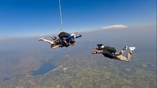 Epic Skydive Adventure jumping from 13000 feet over #chaingmai#thiland