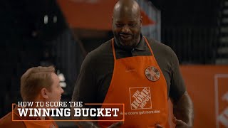 How to Score the Winning Bucket - Tips from the Tool @SHAQ | The Home Depot