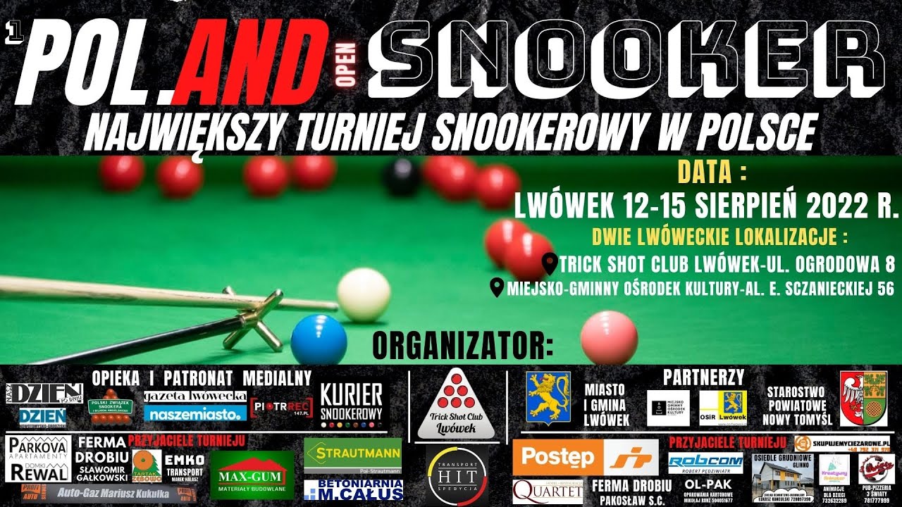 Stół nr 4 - Wojciechowski vs Górecki and Wojciechowski vs Górecki POL.AND SNOOKER open