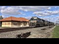 Fast Trains Passing Middletown Train Station!  Norfolk Southern Railroad ex Big Four Railroad Main