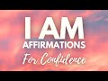 I AM POSITIVE AFFIRMATIONS ✨ For CONFIDENCE, SELF-BELIEF and RESILENCE ✨ (affirmations said once)