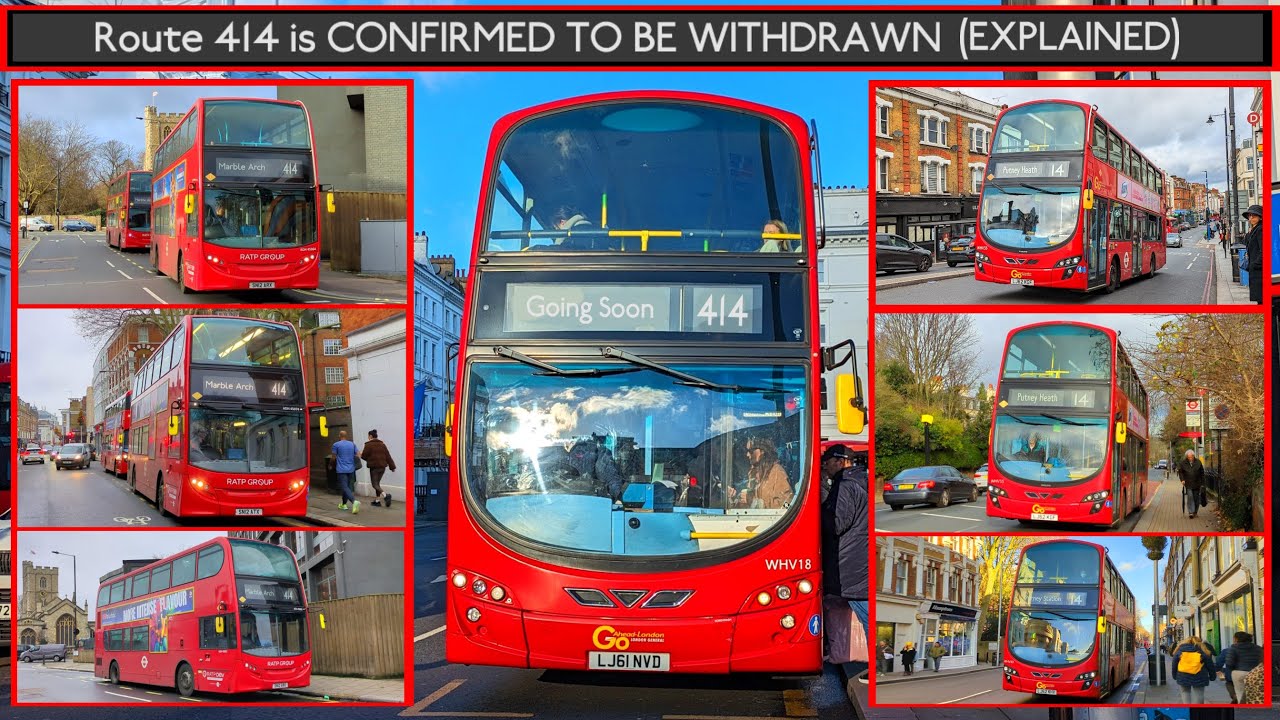 Route 414 Will Be WITHDRAWN | The 14 & 414 Changes EXPLAINED (London Bus Changes)