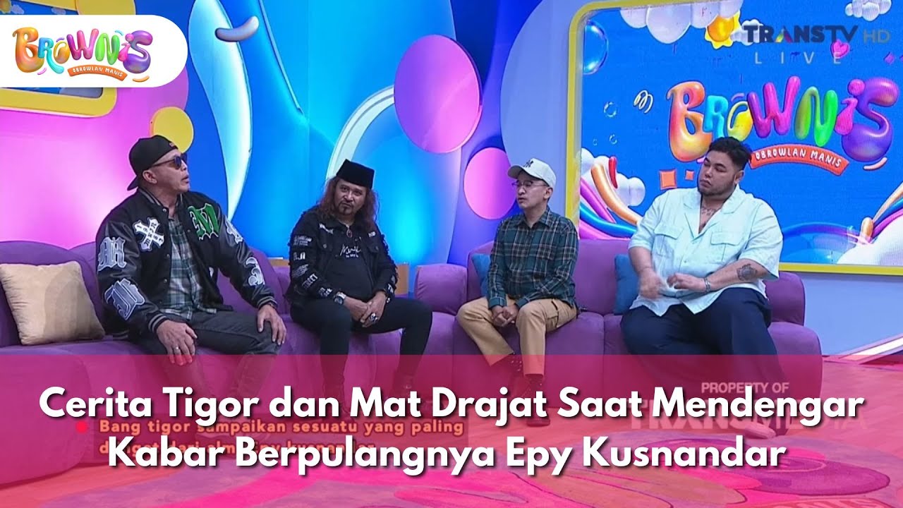 Cerita Tigor dan Mat Drajat Saat Mendengar Kabar Berpulangnya Epy Kusnandar - BROWNIS (04/12/2025)P1