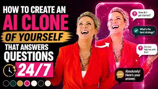 HOW TO CREATE AN AI CLONE OF YOURSELF THAT ANSWERS QUESTIONS 24/7