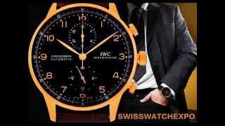 Swiss Watch Expo - IWC Portuguese Chronograph 18K Rose Gold Watch IW371415 [IWC Watches]