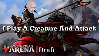 I Play A Creature And Attack | Top 8 Mythic | Dominaria United Draft | MTG Arena