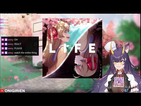OniGiri reacts to LIFE by Neuro-sama