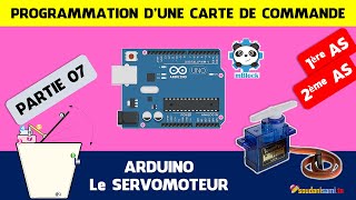 07- Programmation d'une carte de commande :  Le servomoteur