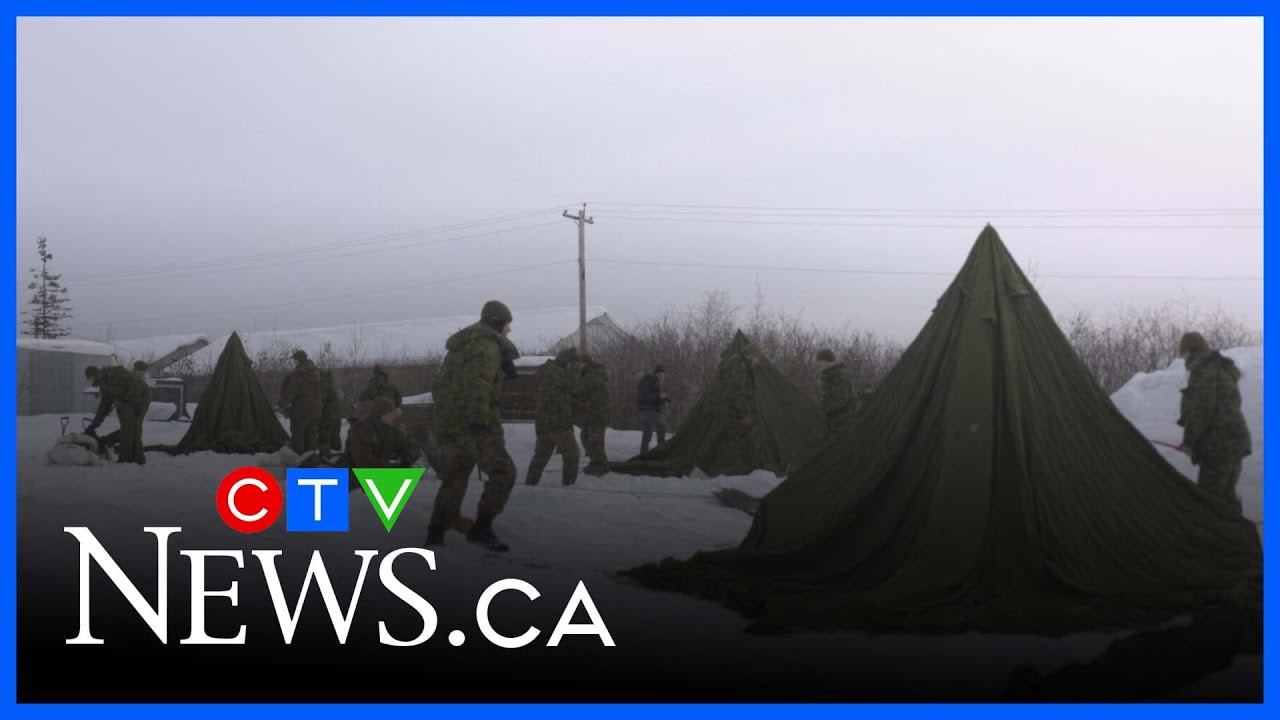 ‘The cold doesn’t like you’: W5 with soldiers in the Arctic