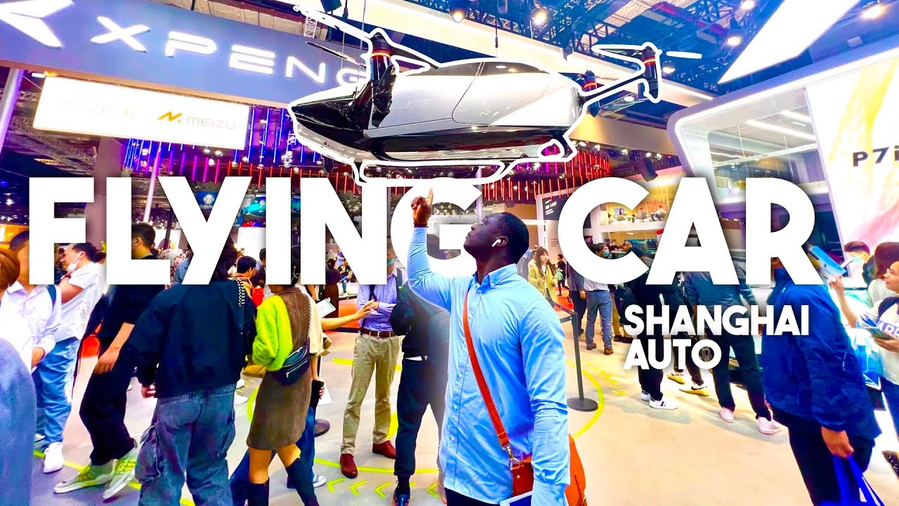 Is This the Future of Transportation - Flying Car from Shanghai Auto Trade Show
