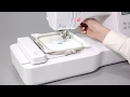 [BrotherSupportSewing] Embroidering / 刺しゅうをする