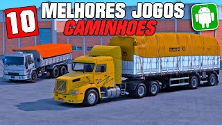 TOP 10 MELHORES JOGOS DE CAMINHÃO PARA ANDROID 2022!