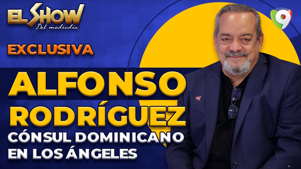 Entrevista con Alfonso Rodríguez en El Show del Mediodía YouTube