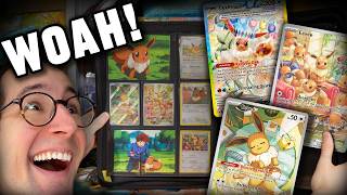 Making a Pokémon Card Eevee Binder (Michi Method)