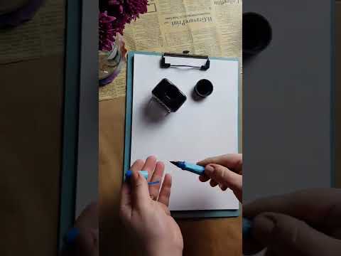 How To Fill An M G Fountain Pen Good Evening Review Fountain Pen Fontaine Pens