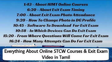 How to do Online STCW Courses & Exit Exam | How many attempts, Requirements to do Exit Exam & More.