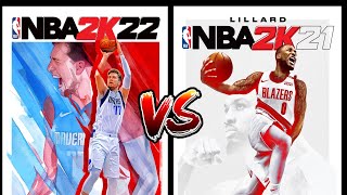 NBA 2K22 vs NBA 2K21 Gameplay Comparison (Current Gen - PS4\/Xbox One)