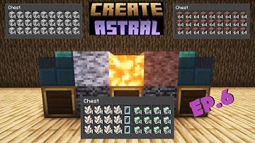 Create Astral Modded Minecraft Episode 6: Dripstone, Quartz, and more