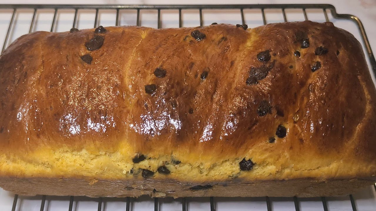 🍞 Brioche con Chips de Chocolate 🍫
