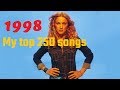 My top 250 of 1998 songs