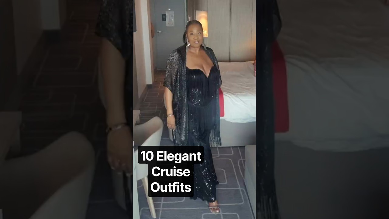 10 Elegant Cruise wear for curvy 50 plus women # #ootd #styleafter50#curvyfashion #50plusandfabulous