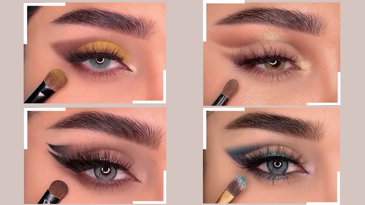 مكياج عيون خفيف للمناسبات 2024 | تعلم ظل عيون للمبتدئين - eyeshadow tutorial
