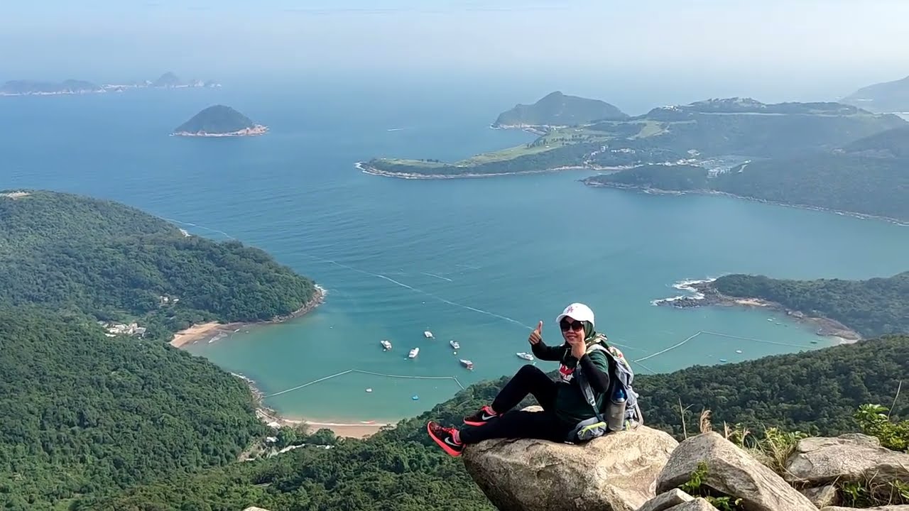Rute penelusuran bukit high junk peak ⁉️saikung Hongkong