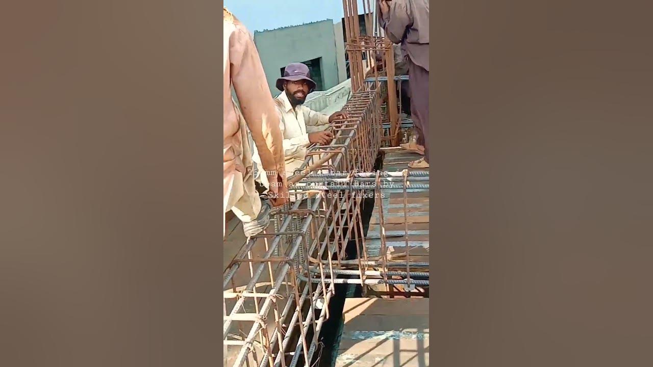 25 Mm Steel Rebar Fixing In Beam As Curtail Bars By Skilled Steel 25-mm-steel-rebar-fixing-in-beam-as-curtail-bars-by-skilled-steel