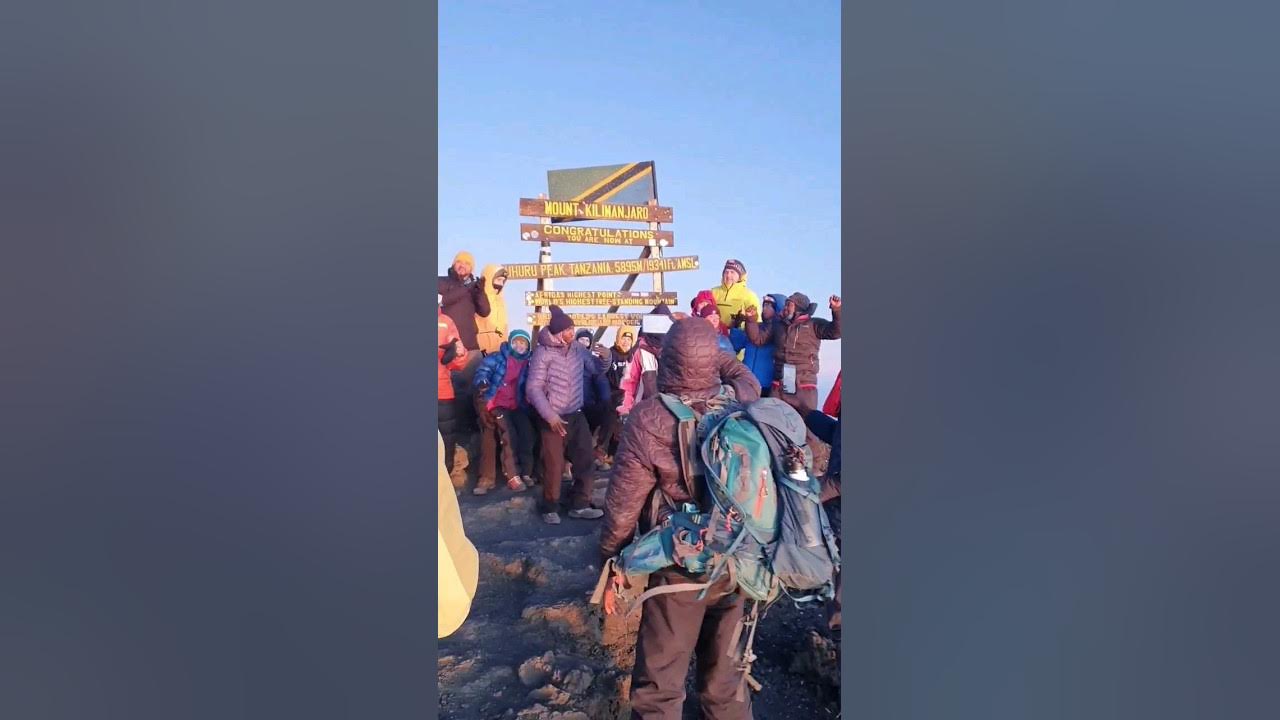 Kilimanjaro song on the summit #kilimanjaro #mountkilimanjaro #tanzania #viral #climbing #mountains Kilimanjaro song on the summit #kilimanjaro #mountkilimanjaro #tanzania #viral #climbing #mountains