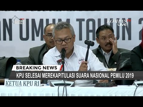 [FULL] Penetapan Hasil Suara Pemilu 2019