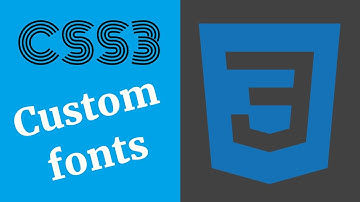 CSS3 - Import custom fonts and use them in your web pages