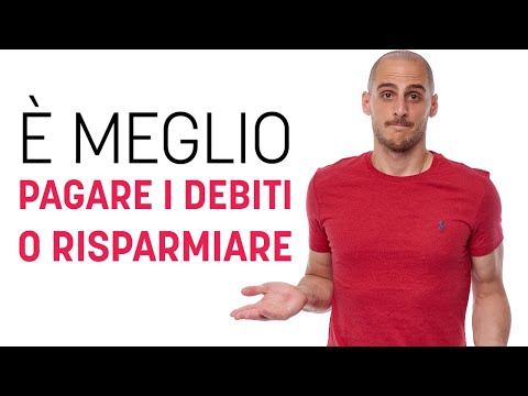 Video: Quando ripagare il debito è meglio?