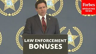 Florida Gov. Ron DeSantis Blasts 'Defund The Police' Movement At Sheriff’s Association Conference