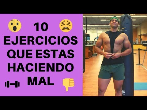 Video: 10 ejercicios que estás haciendo mal