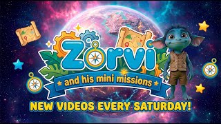 Meet Zorvi! 🚀 Fun, Learning, Educational Mini Missions for Kids (Ages 5–10)