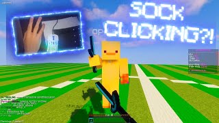 I invented a clicking method...