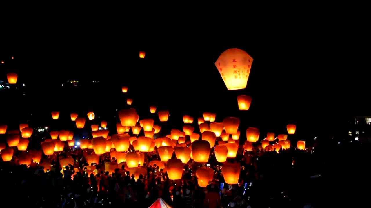 台北十分放天燈 Youtube
