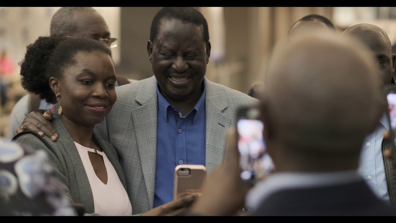 H.E Rt. Raila Reception at RDU Airport In North Carolina USA