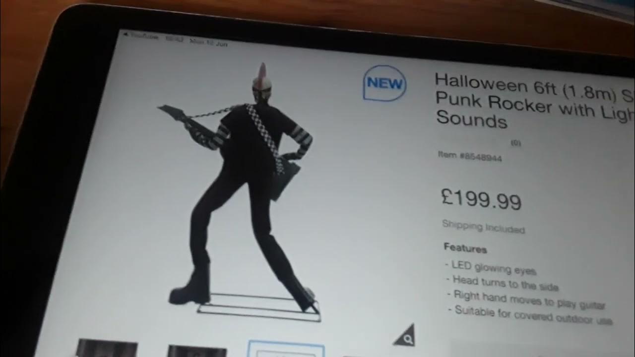 Costco's new Skeleton Punk Rocker Preview (Part 1) YouTube