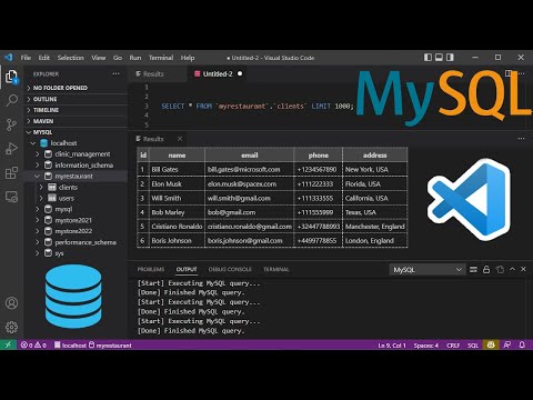 Vidéo: MySQL a-t-il besoin de Visual Studio ?