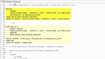 SAP HANA Academy - Series Data: Horizontal and Vertical Aggregation