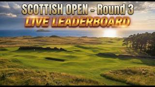 PGA Tour LIVE | Genesis Scottish Open 2026 | DP World Tour | Leaderboard Stream | Round 3
