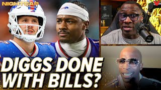Shannon Sharpe & Chad Johnson debate if Stefon Diggs is done with the Bills | Nightcap