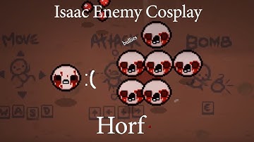 the binding of isaac enemy cosplay | horf