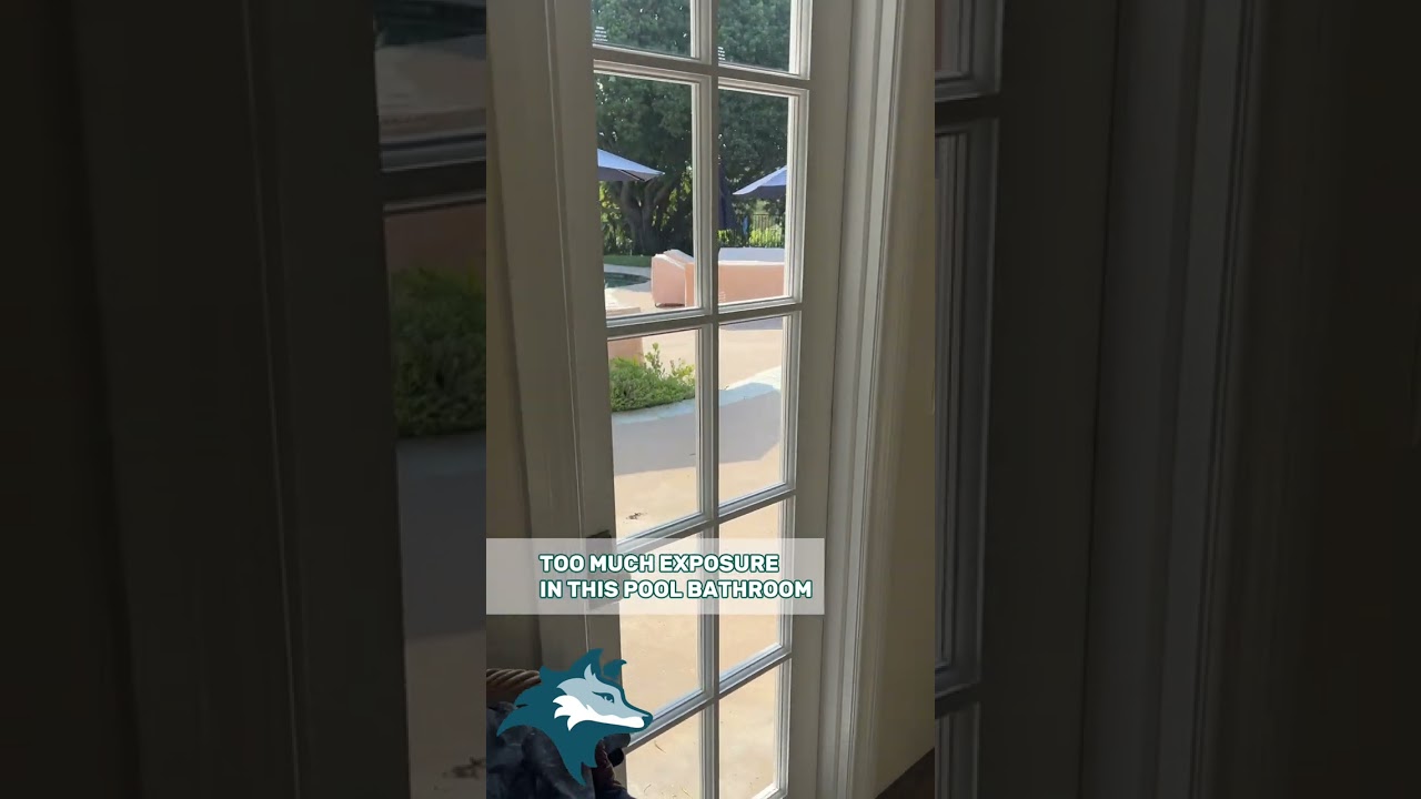 24/7 Privacy with XPEL Dusted Crystal on French Pane Doors 