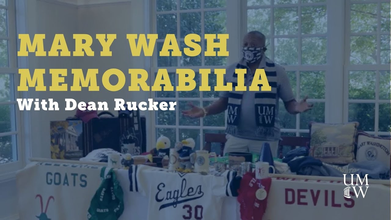 Dean Rucker’s Mary Wash Memorabilia Share 💙 | UMW