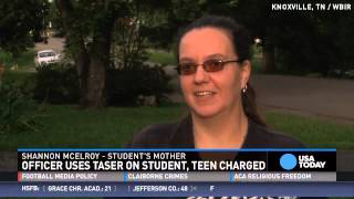 Mom: 14-yr-old son tasered by officer has heart condition