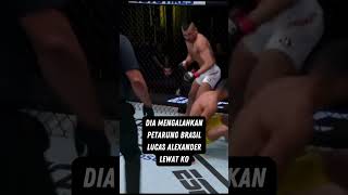 Detik-detik JEKA SARAGIH Pukul KO Lawan di Debut UFC
