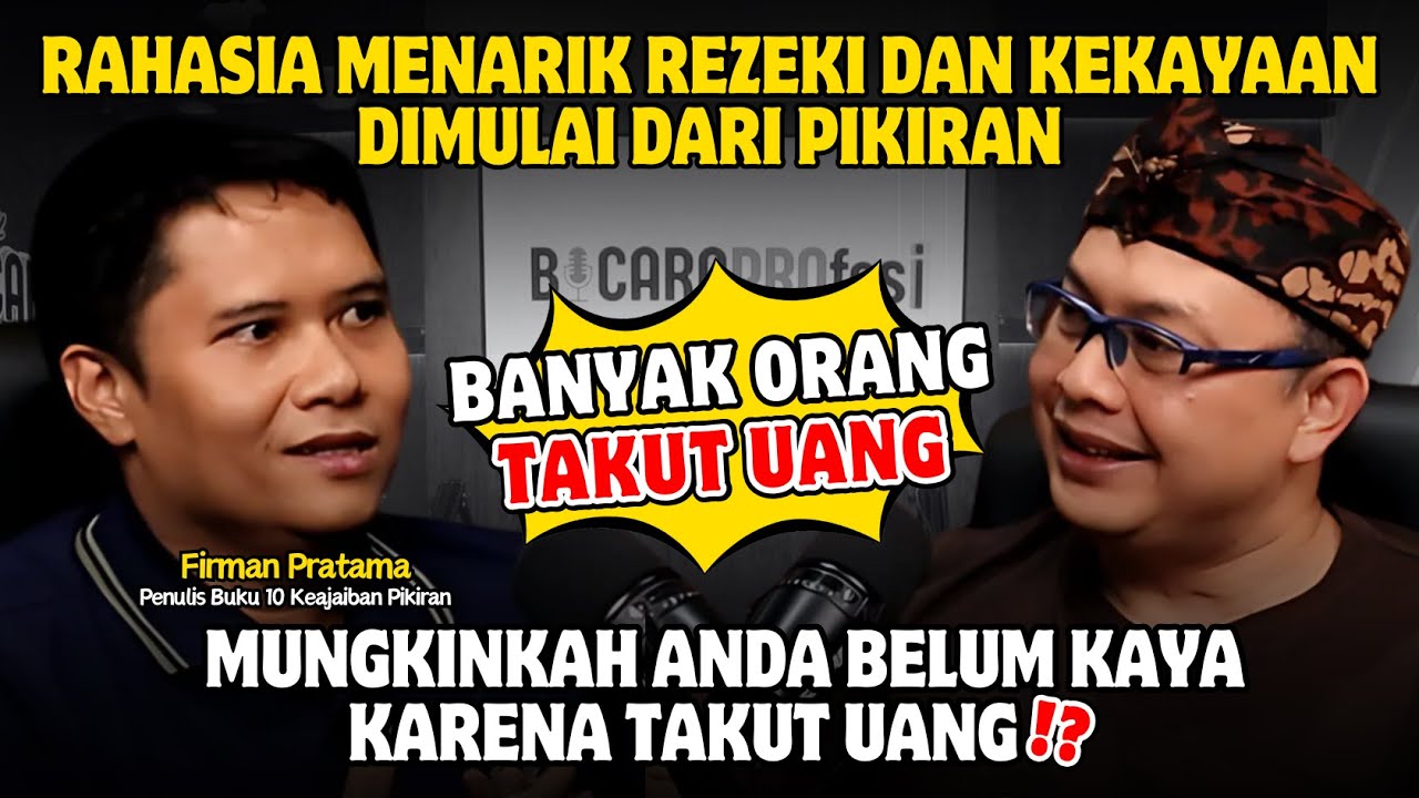 RAHASIA MENARIK REZEKI DAN KEKAYAAN DIMULAI DARI PIKIRAN‼️TERNYATA MASIH BANYAK ORANG TAKUT UANG 😱
